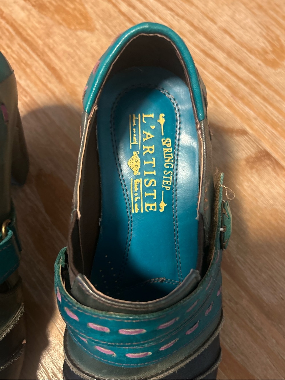 Spring Step Vintage Wondrous Artisan Ankle Boots - Picture 9 of 13